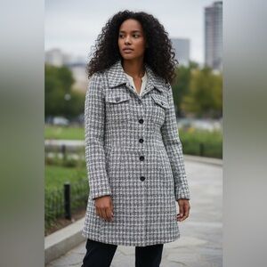 Laundry by Shelli Segal Tweed Coat - XL - Structured Boucle, like new